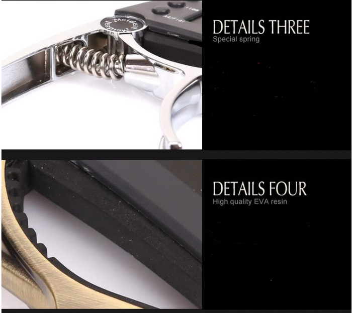 Guitar Capo with Built-in Tuner cjdropshipping
