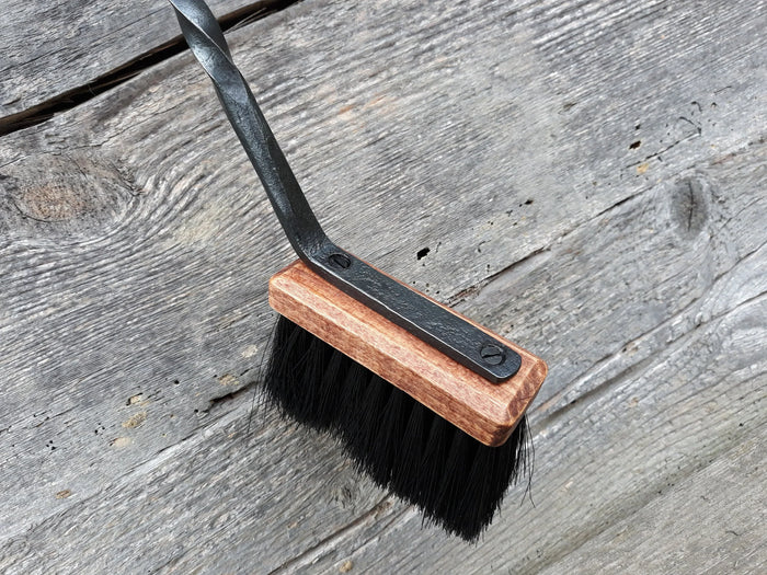 Hand Forged Fireplace Brush 560mm - Old West Iron