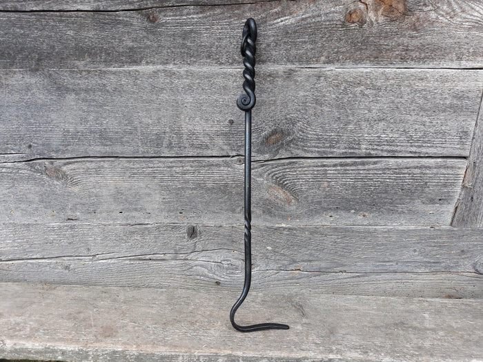 Hand Forged Fireplace Poker - Old West Iron