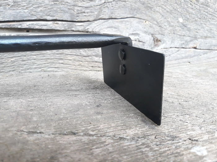 Hand Forged Fireplace Rake 56cm - Old West Iron
