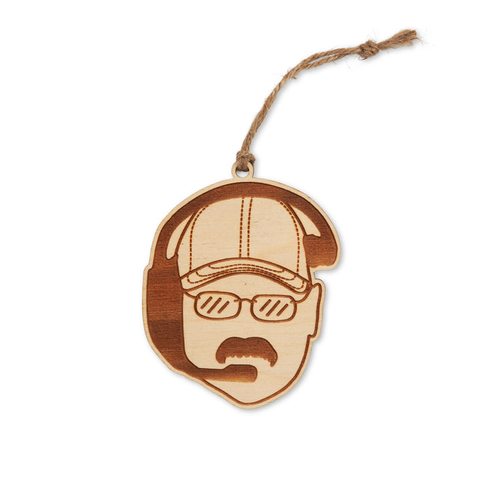 Hardsaw Designs Reid Woodcut Ornament