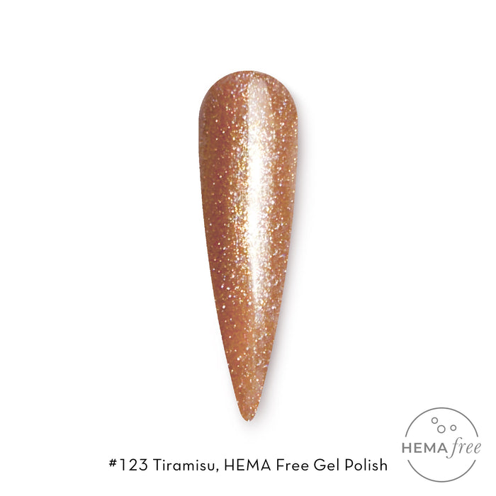 HEMA Free Gel Polish | Fortify by Fuzion | Colour 123 Tiramisu
