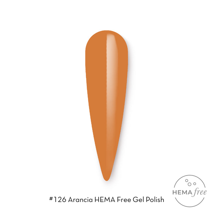 HEMA Free Gel Polish | Fortify by Fuzion | Colour 126 Arancia