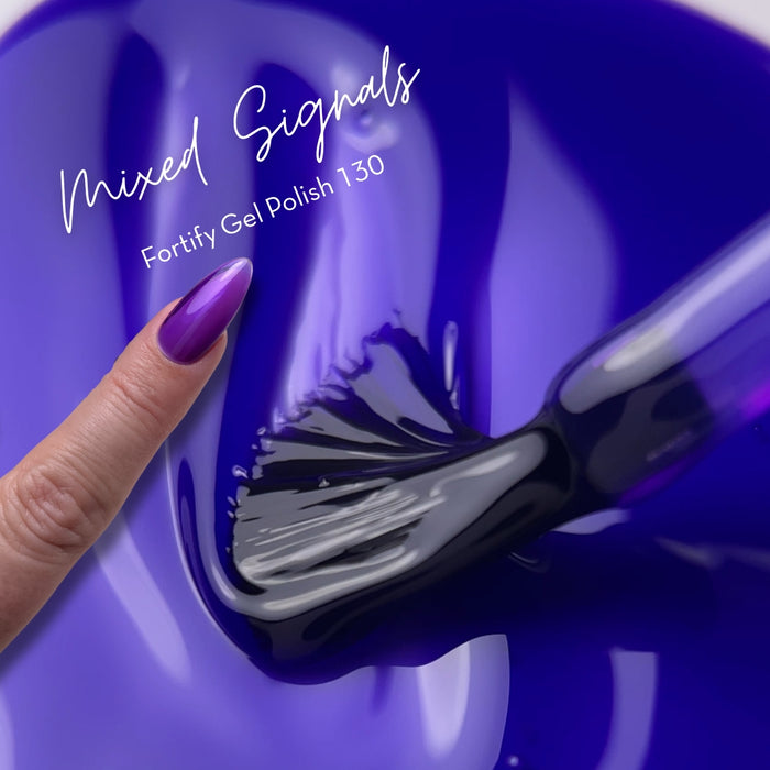 HEMA Free Gel Polish | Fortify by Fuzion | Colour 130 Mixed Signals
