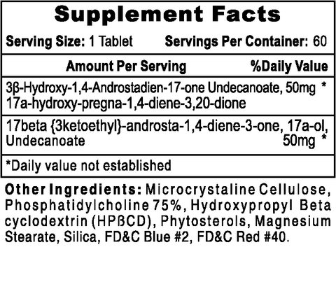 Hi-Tech Pharmaceuticals - Equipoise - 60 Tablets