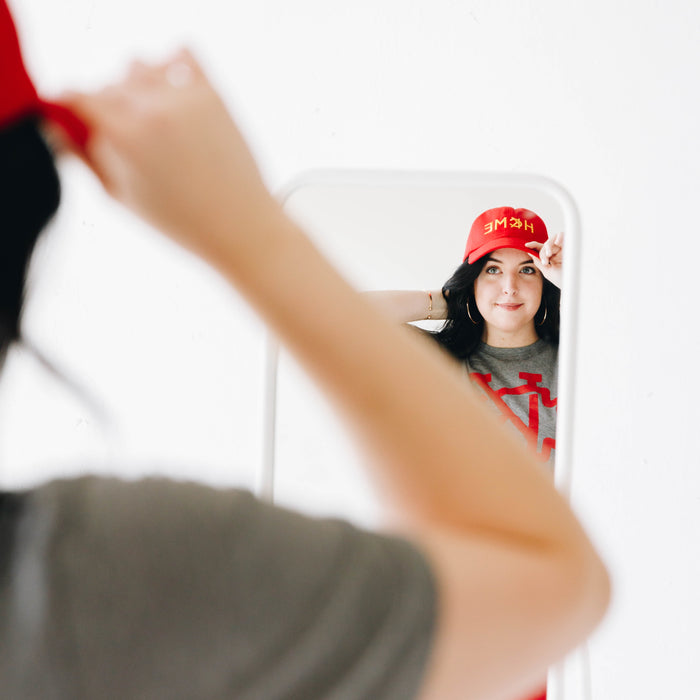 Home KC Dad Hat - Red