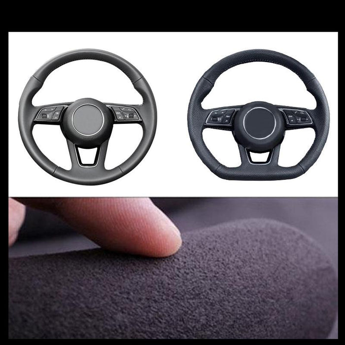 Housse De Volant En Peluche Antidérapante Pour Voiture ciaovie
