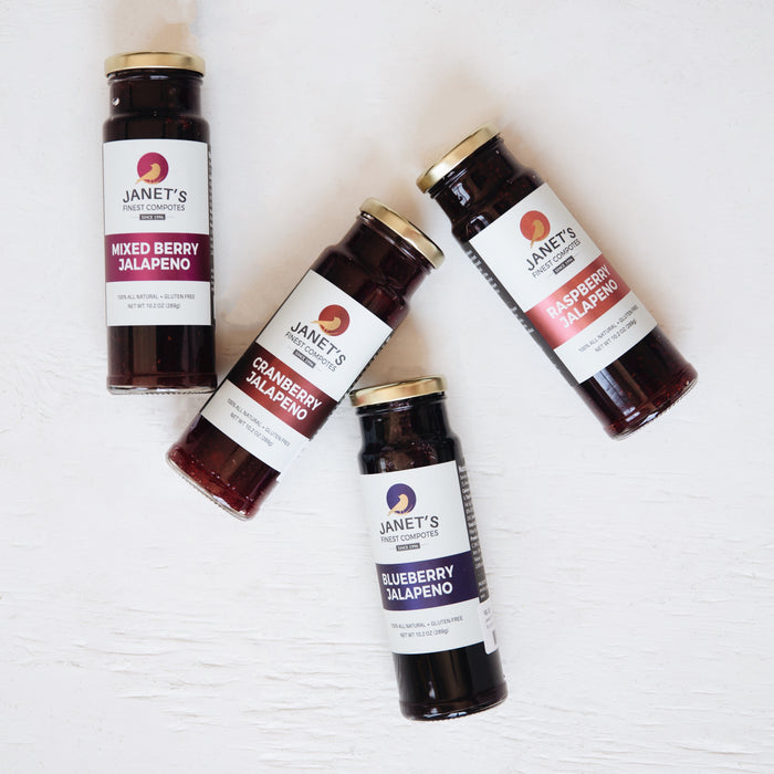 Janet's Finest Compotes Cranberry Jalapeno