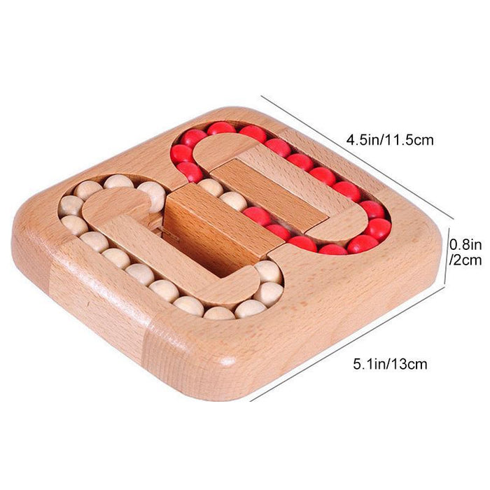 Jouet de Jeu de Labyrinthe en Bois ciaovie