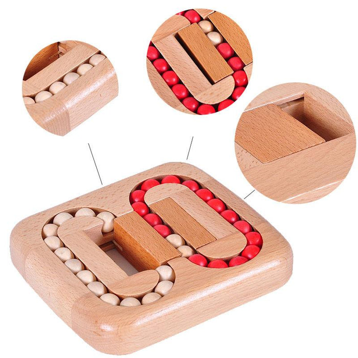 Jouet de Jeu de Labyrinthe en Bois ciaovie