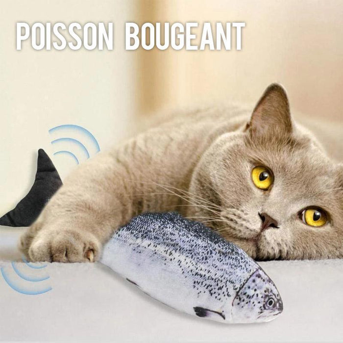 Jouet de Simulation de Poisson pour Chat Charge USB ciaovie