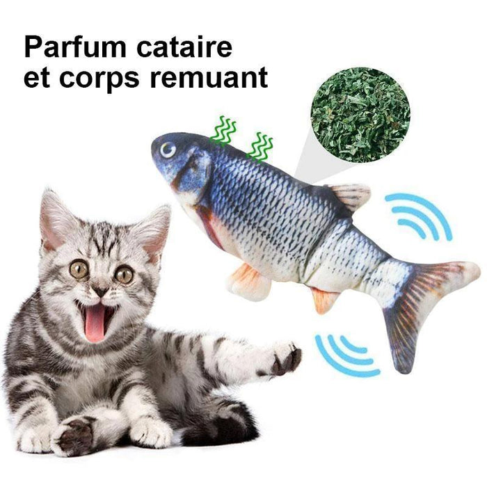Jouet de Simulation de Poisson pour Chat Charge USB ciaovie