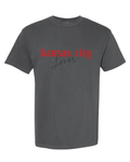 Kansas City Lover Tee, Graphite