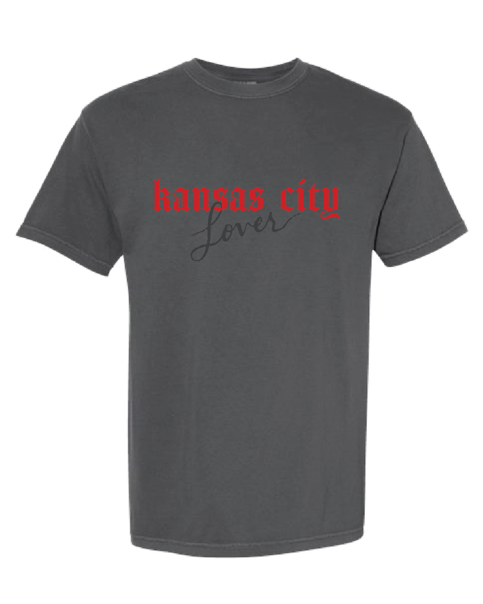 Kansas City Lover Tee, Graphite