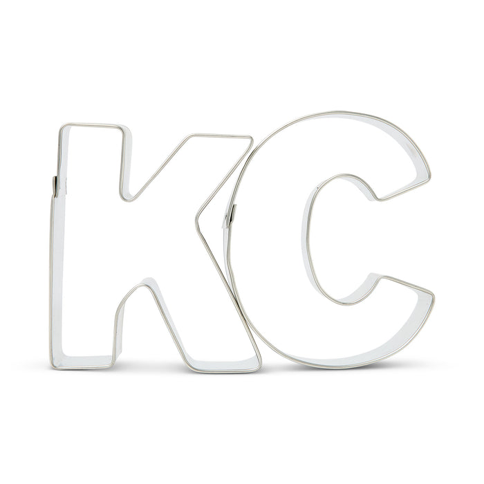 "KC" 2 Piece Cookie Cutter Set