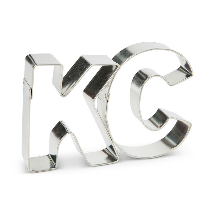 "KC" 2 Piece Cookie Cutter Set