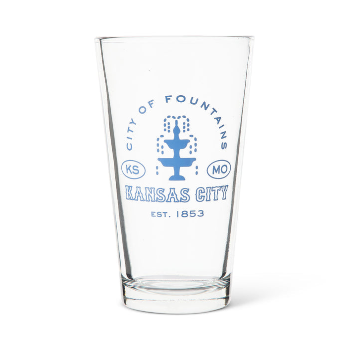 KC Icons Pint Glass Set, 4 Pack