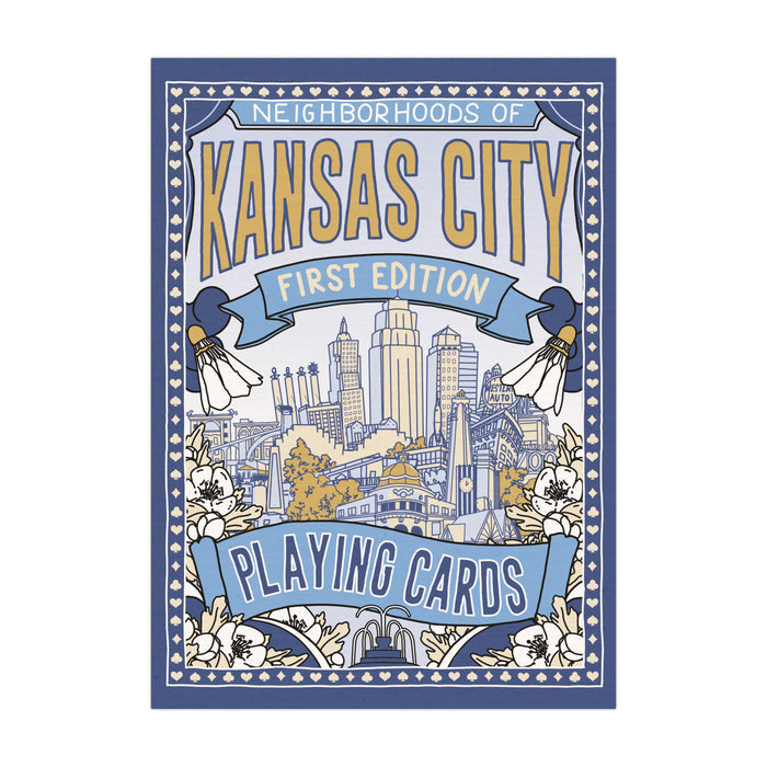 KC Labyrinth Neighborhoods of Kansas City Playing Cards
