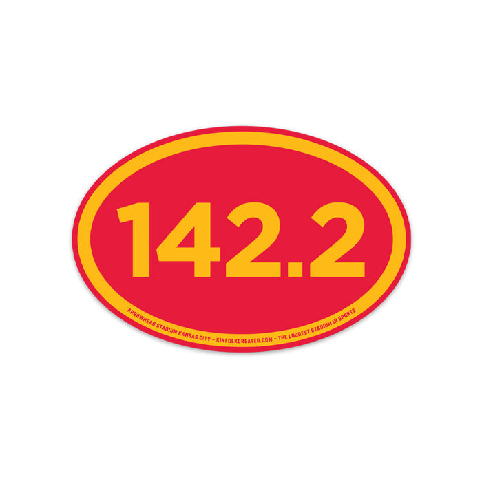 KINFOLK CREATED Decibel Sticker