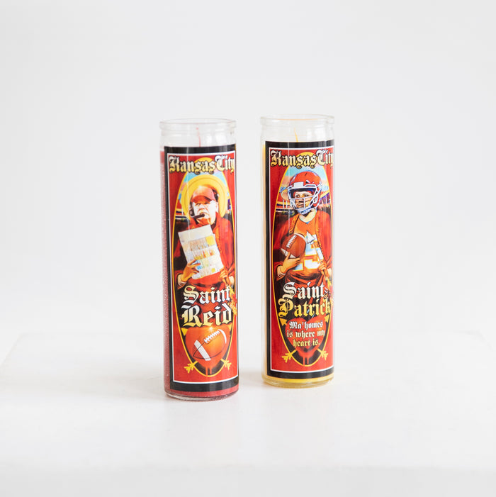 Kitschup Creations Saint Patrick Prayer Candle
