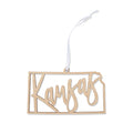 Kolorize Kansas Woodcut Ornament