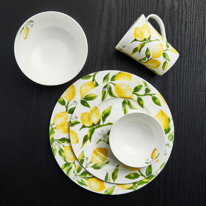 Lemons Set of 4 Salad Plates