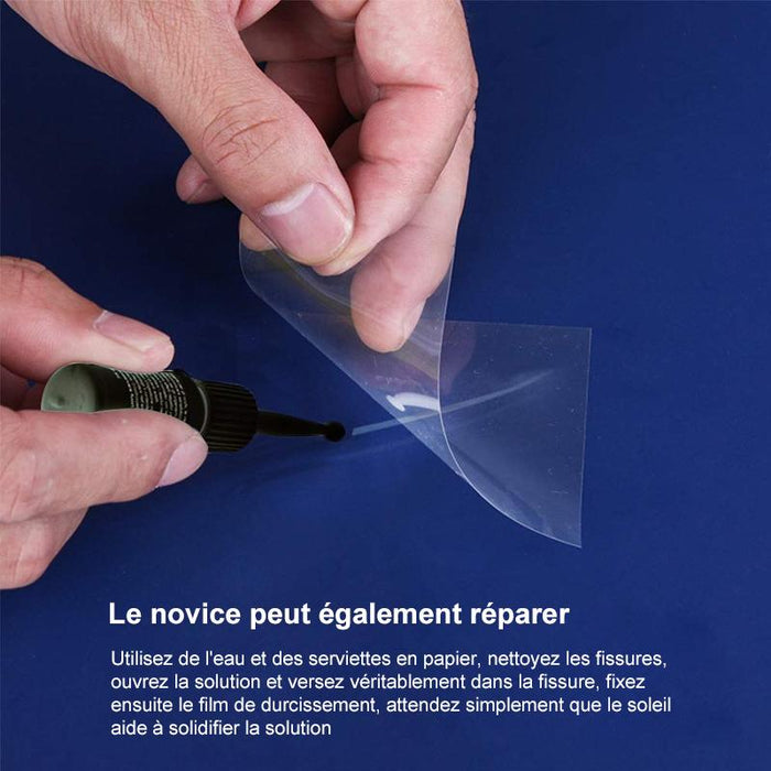 Liquide de réparation pour nano verre automobile ciaovie