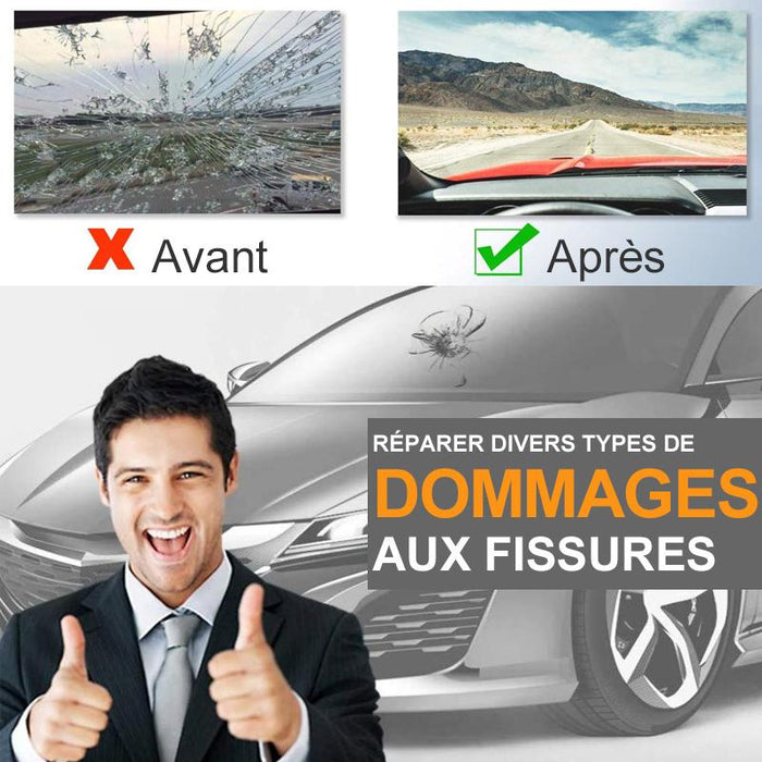 Liquide de réparation pour nano verre automobile ciaovie