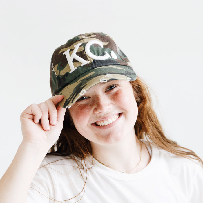 Local T Heart KC Hat - Camo