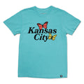 MADE MOBB Kansas City Butterfly Tee - Teal