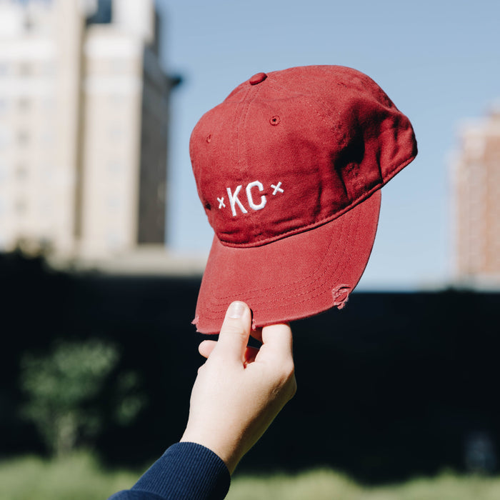 MADE MOBB KC Dad Hat - Maroon