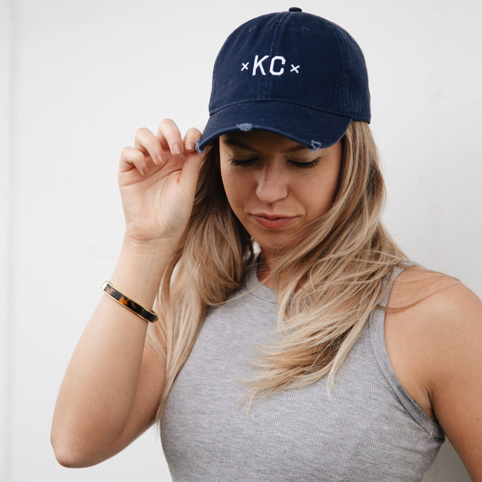 MADE MOBB KC Dad Hat - Navy