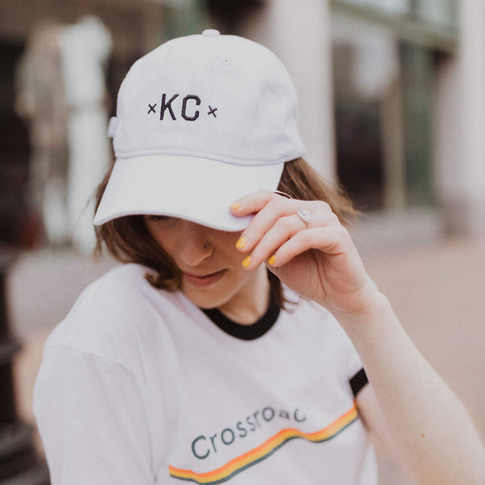 MADE MOBB KC Dad Hat - White