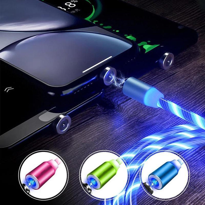 Magnétique Câble USB Chargeur avec LED ciaovie