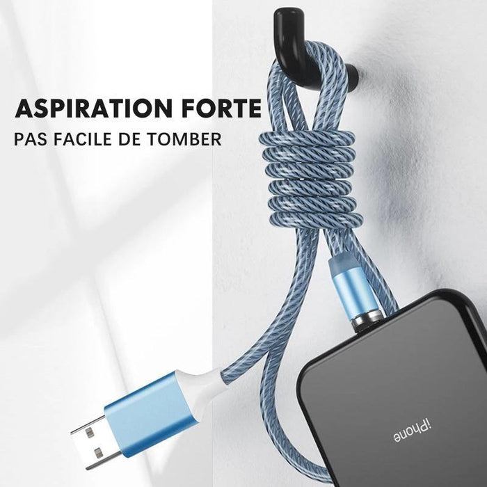 Magnétique Câble USB Chargeur avec LED ciaovie