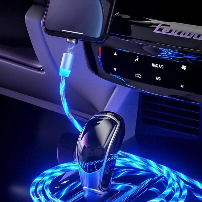 Magnétique Câble USB Chargeur avec LED ciaovie