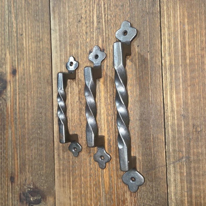 Mediterranean Iron Cabinet Handle - Old West Iron