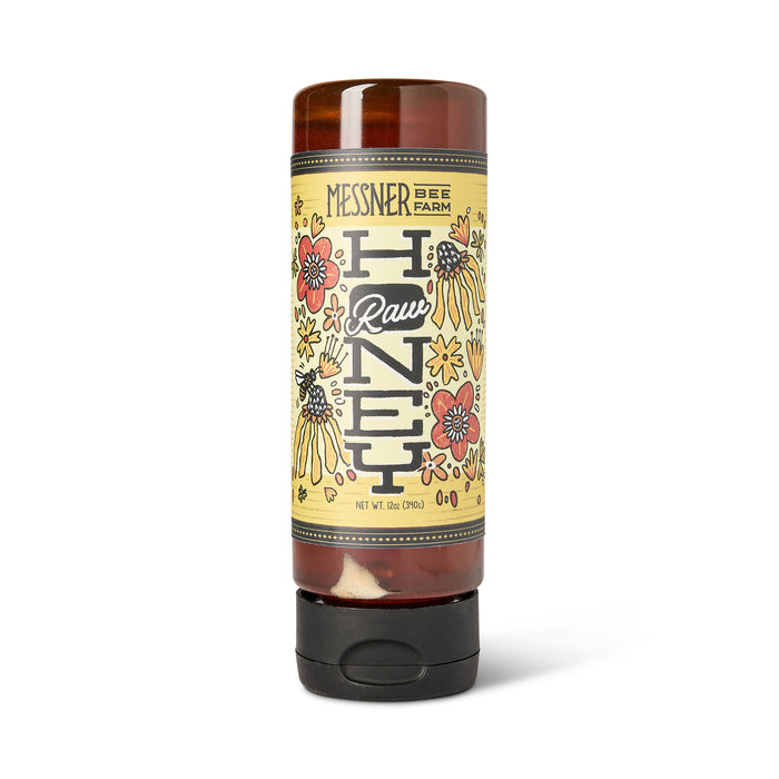 Messner Bee Farm Raw Honey 12 oz