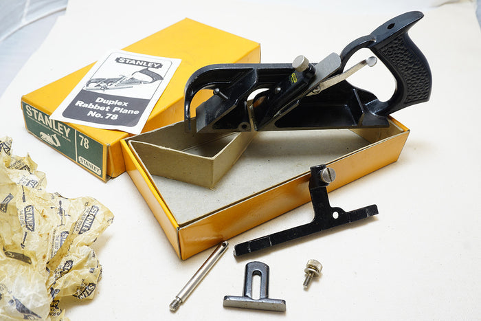MIB STANLEY NO. 78 DUPLEX RABBET PLANE