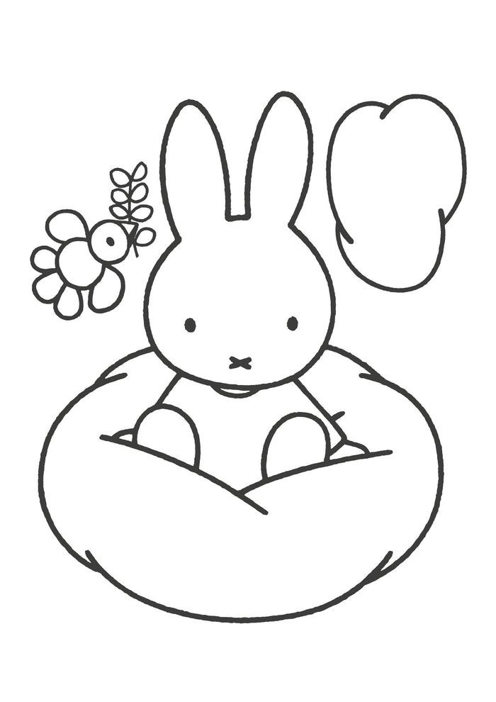Miffy Cloud Wall Stickers