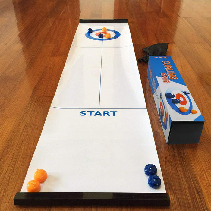 Mini jeu de curling de table ciaovie