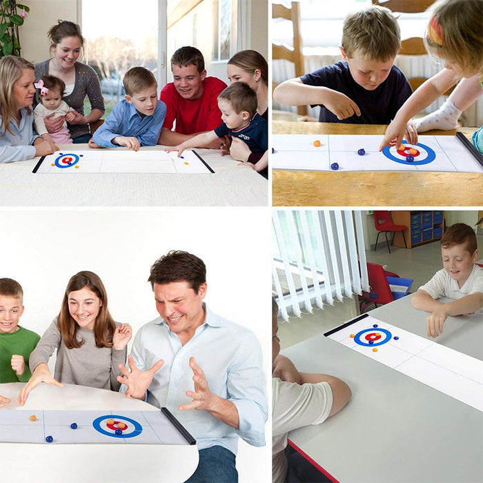 Mini jeu de curling de table ciaovie