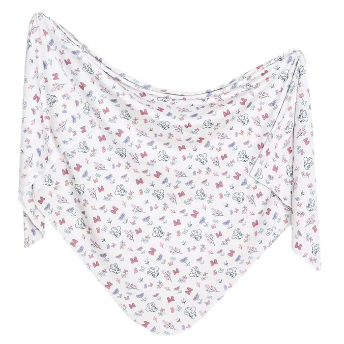 MINNIE MOUSE'S BOWQUET SWADDLE BLANKET
