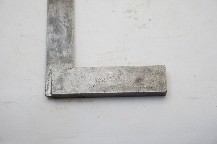 MOORE & WRIGHT 5"  STEEL PRECISION SQUARE
