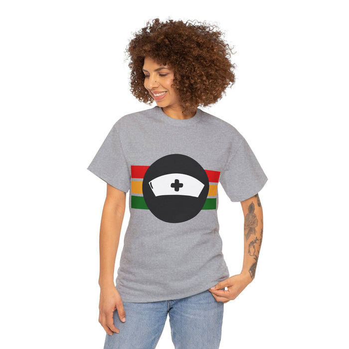 Muse Wearable Medical Nurse Hat Unisex Heavy Cotton Crewneck T-Shirt