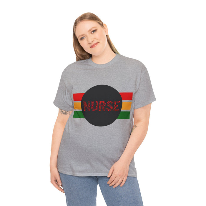 Muse Wearable Medical Professional Nurse Unisex Heavy Cotton Crewneck T-Shirt