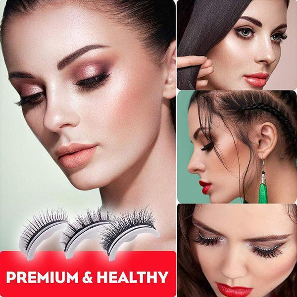 Natural Reusable Self-Adhesive Eyelashes MBBHA