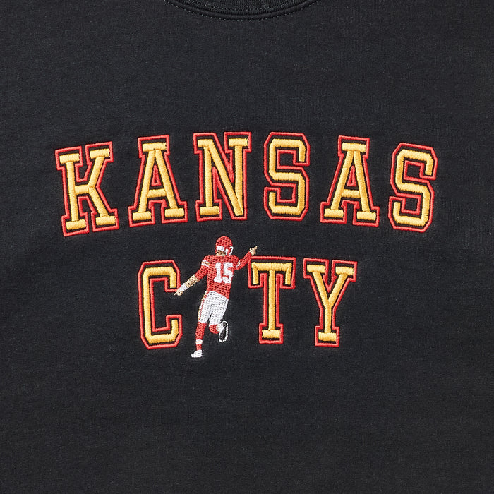 NEW DESIGN! Kansas City #15 Embroidered Crew, Craft E Embroidery