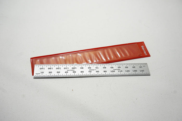 NOS STARRETT NO. C635 METRIC STEEL RULE - 150MM