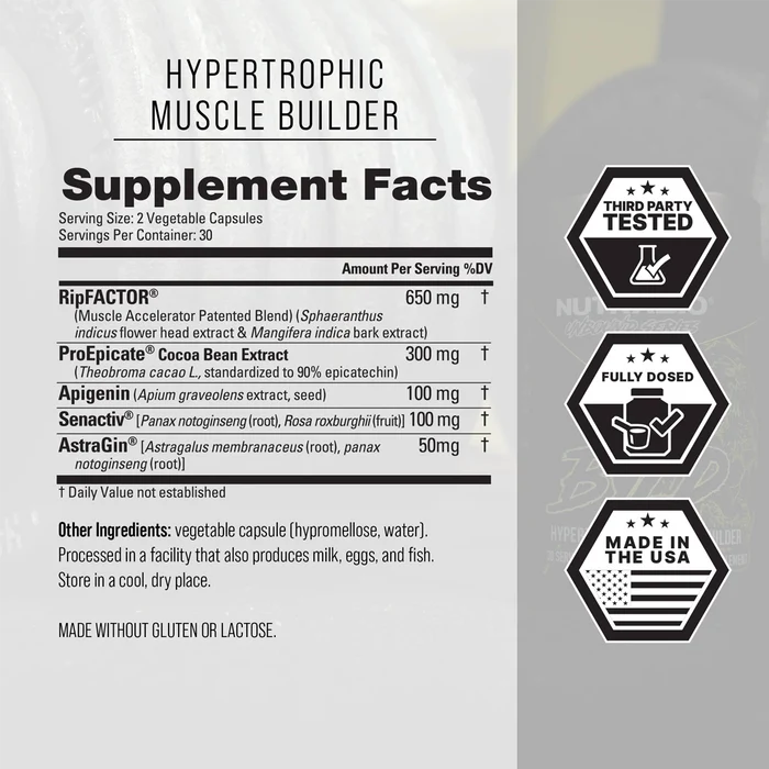 NutraBio - BYLD Unbound Series - 60 Capsules